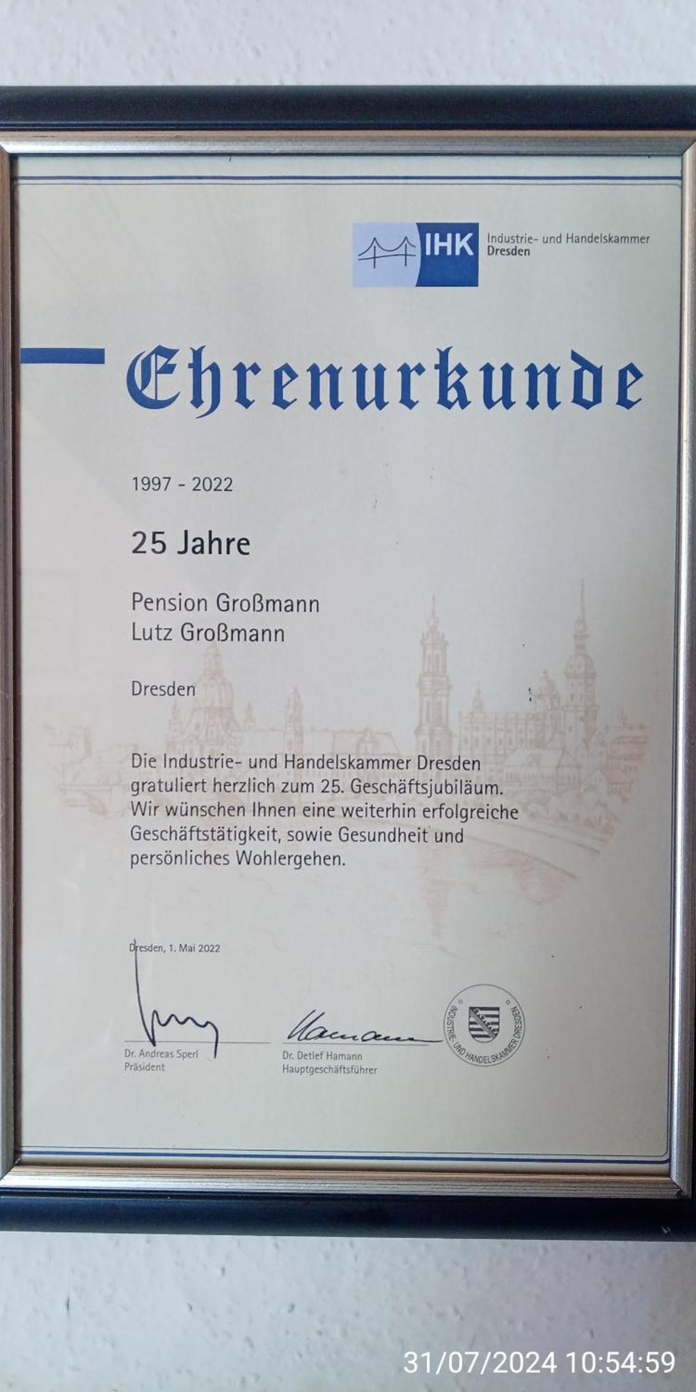 Zimmervermietung Dresde Exterior foto
